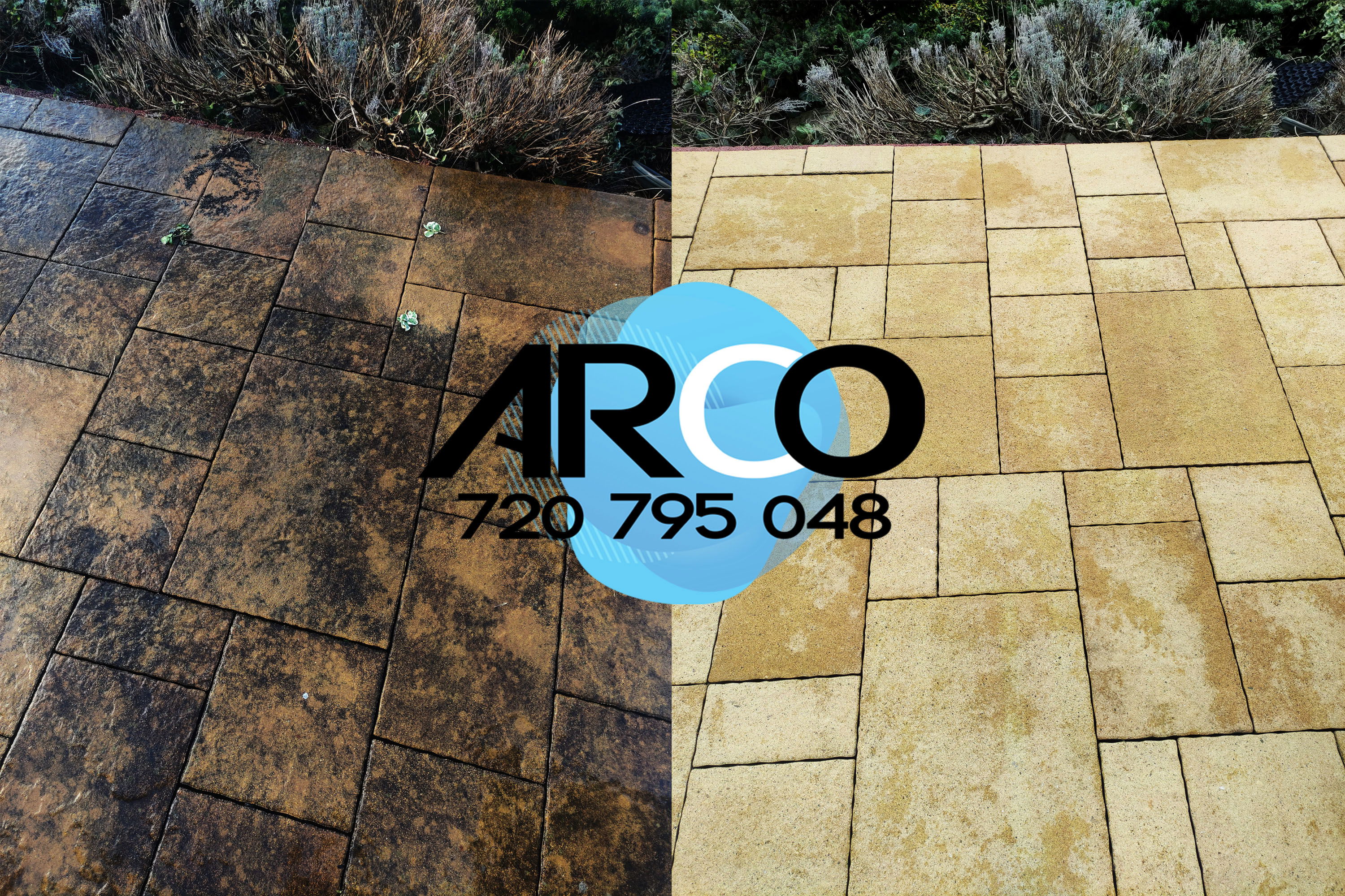 mycie czyszczenie kostki brukowej proszowice