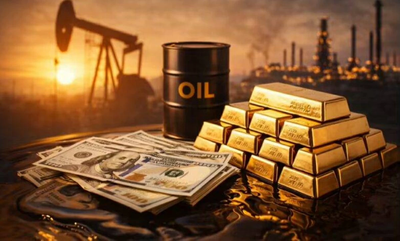 الذهب يتراجع بقوة مع ترقب محضر الفيدرالي وارتفاع مخاطر النفط