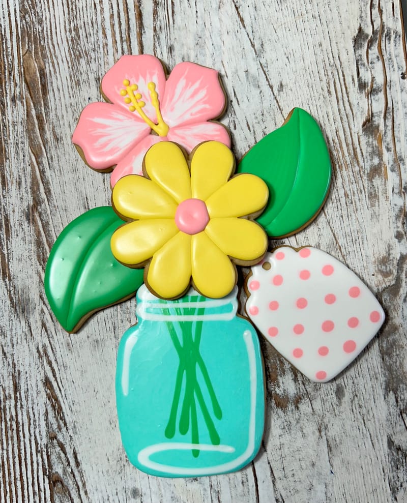 Spring Bouquet Cookie Class 04/12 1pm-3pm