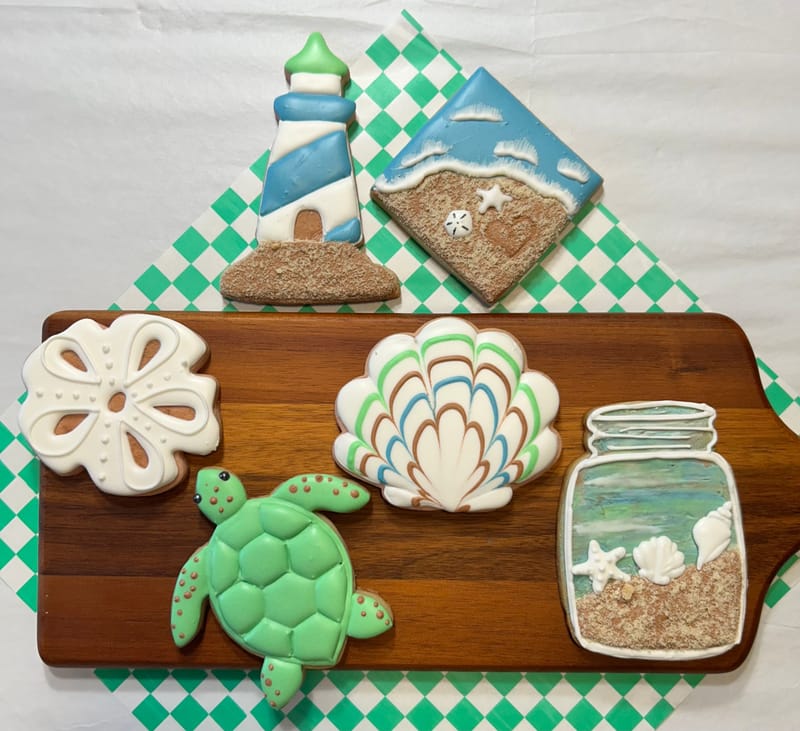 Salt and Sea Cookies 08/10 1pm-3pm