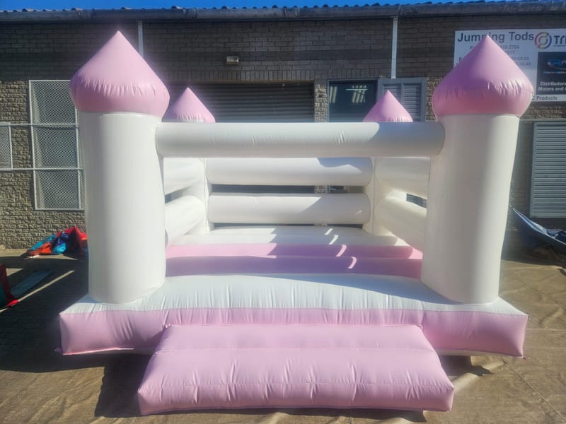 White & Pastel Pink Castle (CODE : JT112)