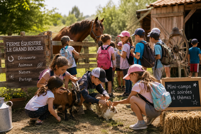 🌿 Sorties Nature &amp; Séjours à la Ferme
