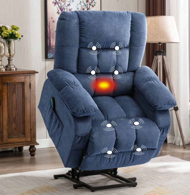 כורסת קימה חשמלית עם מערכת עיסוי וחימום: הפתרון האידיאלי לקימה נוחה ובטוחה לשנת 2026