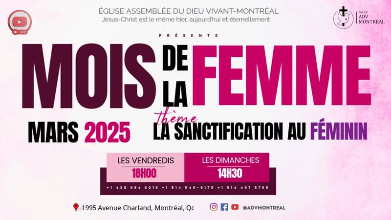 Mars, mois de la femme. ADV Montréal célèbre les Femmes.