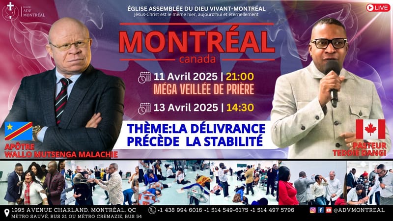 Méga Veillée de Prière avec l'apôtre Wallo Malachie, 🇨🇩