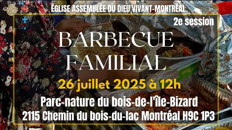 Barbecue familial, 2e édition.