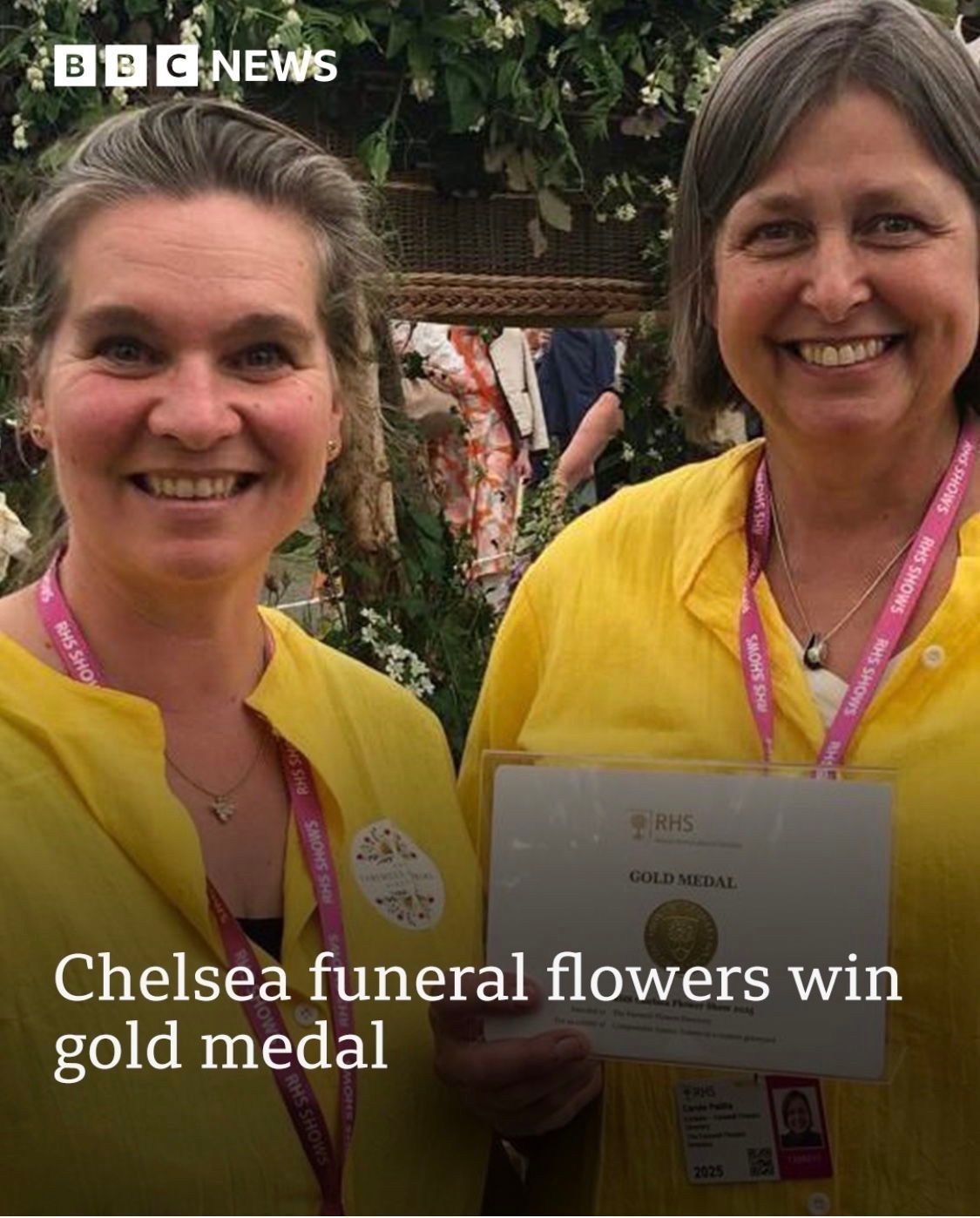 Funeral Flowers at RHS Chelsea 2025