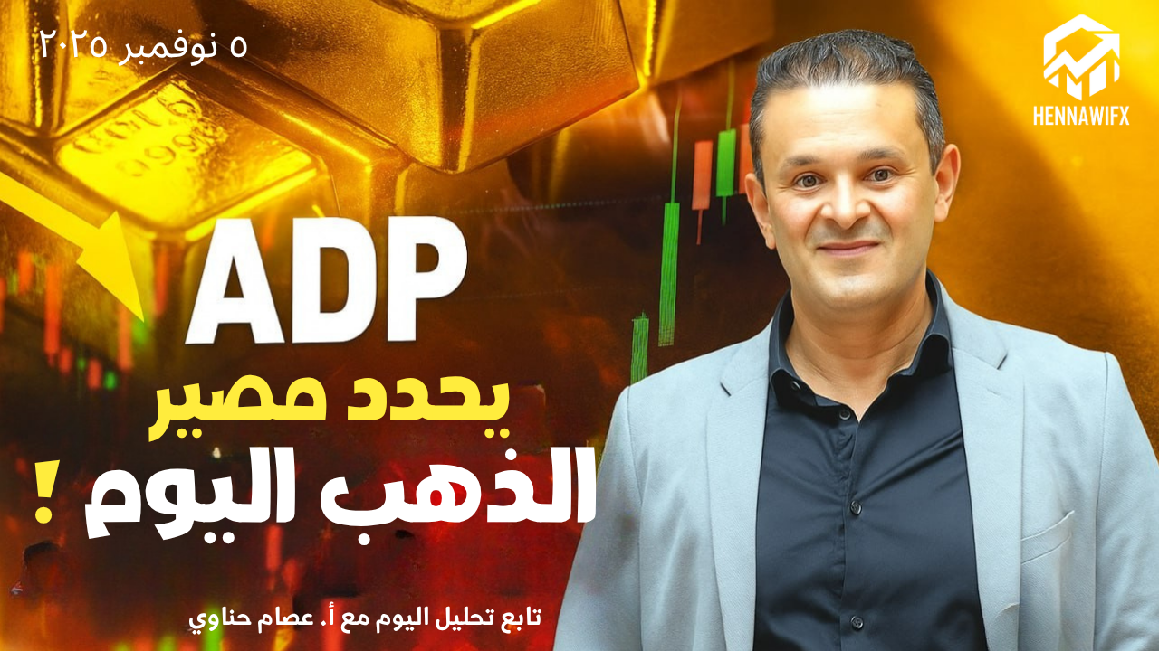 "مؤشر الدولار الأمريكي يترقّب تقرير ADP وسط أطول إغلاق حكومي في تاريخ الولايات المتحدة – تحليل 5 نوفمبر 2025"
