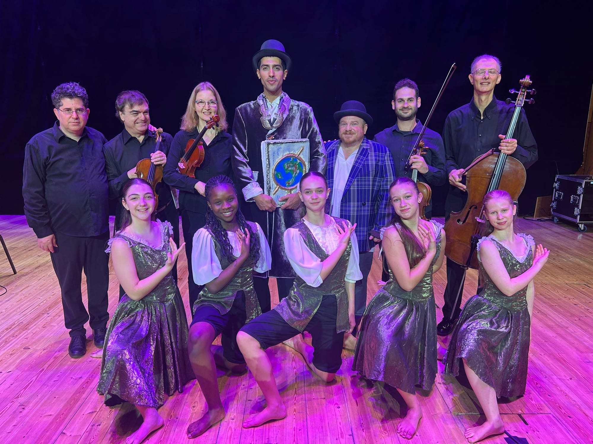 אולם רפפורט: הפילהרמונית לילדים: מסביב לעולם ב-80 יום