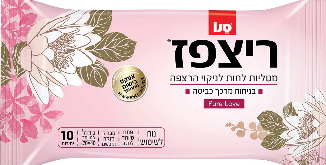 סנו: מטליות לחות לרצפה בניחוחות עוצמתיים