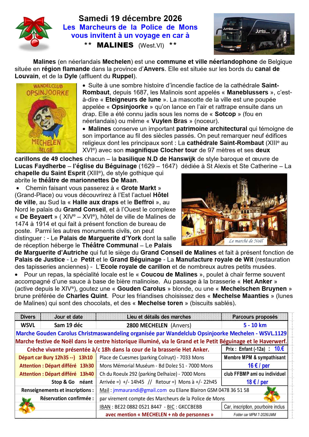 Folder car MALINES sam 19 déc