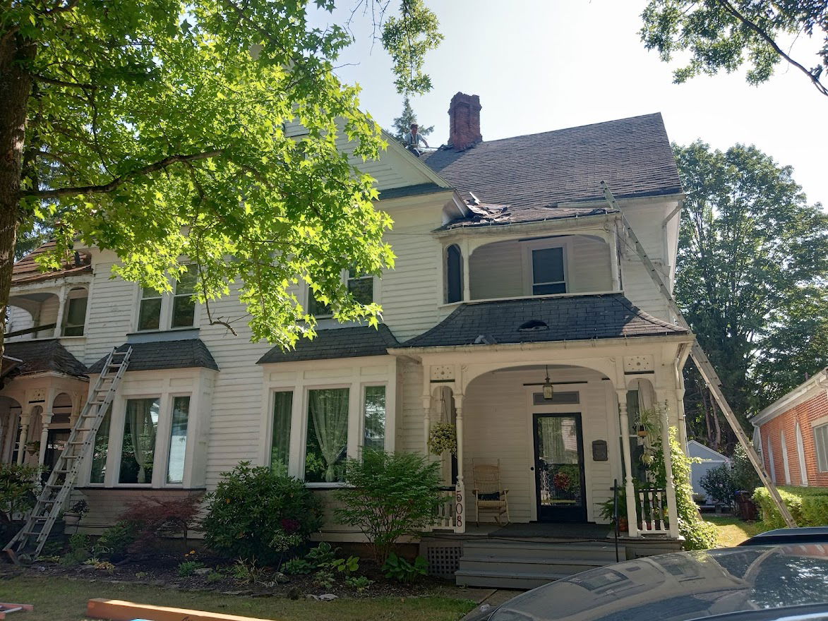 Putting on a new roof in Titusville PA