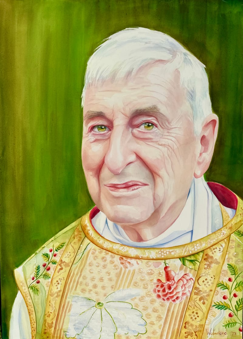 Officieel portret van E.H. rector Joris Weyts