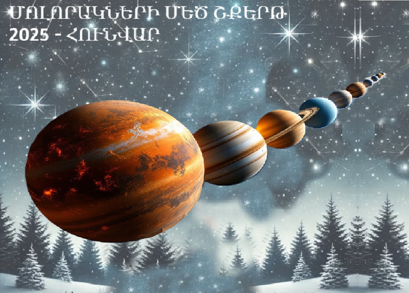 «Մոլորակների մեծ շքերթ»-հունվարի 21