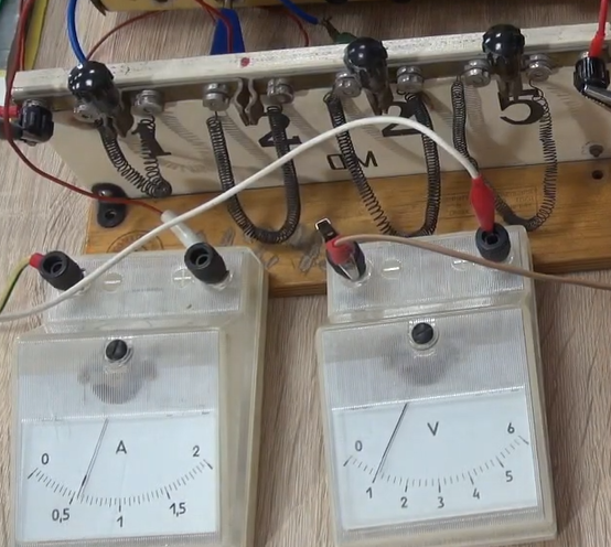 Հոսանքի ուժի կախումը լարումից։ Օհմի օրենքի ստացումը։