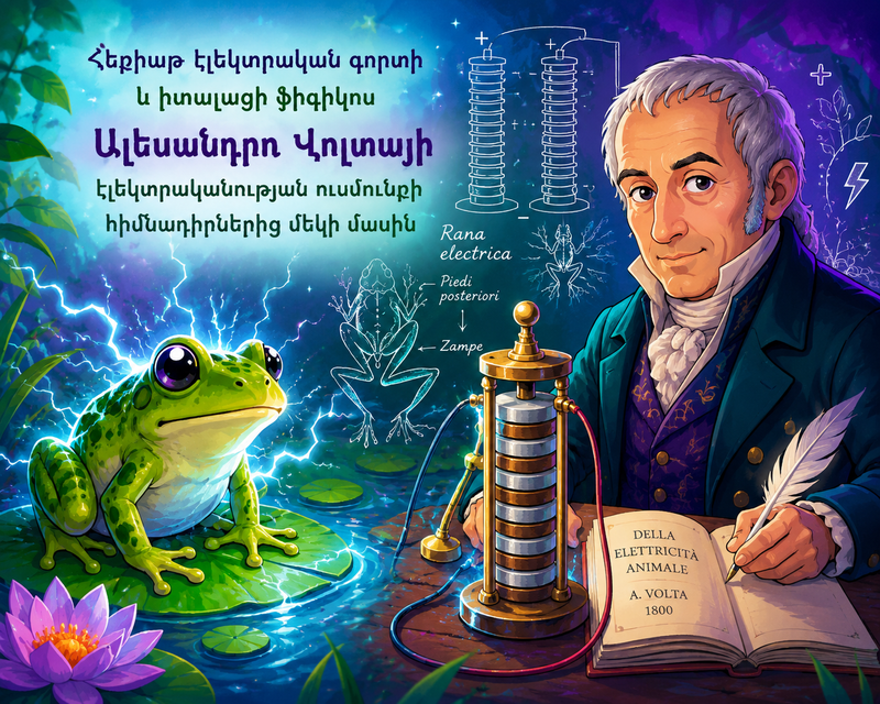 Հոդված «Հեքիաթ էլեկտրական գորտի մասին»․