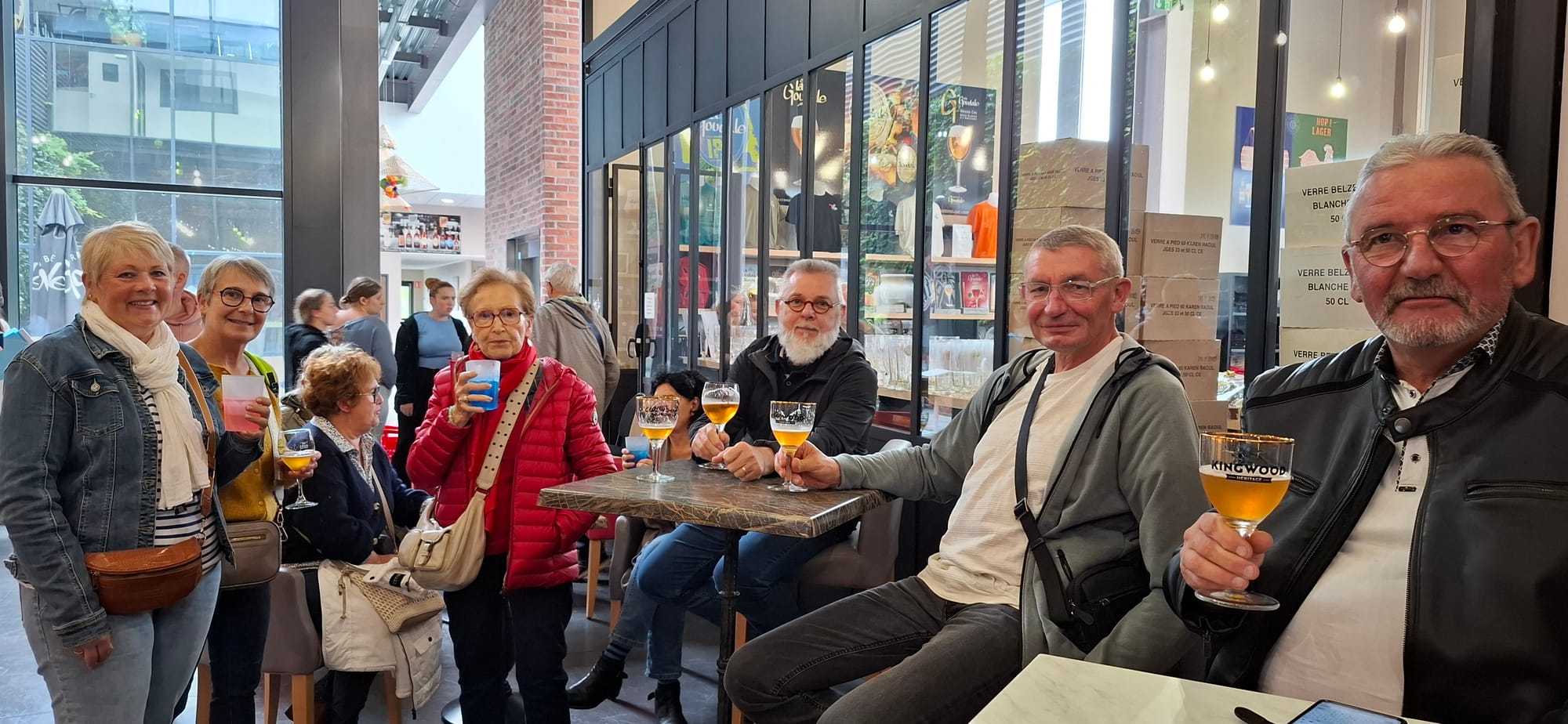 VISITE BRASSERIE GOUDAL ET CUEILLETTE CHAMPIGNONS