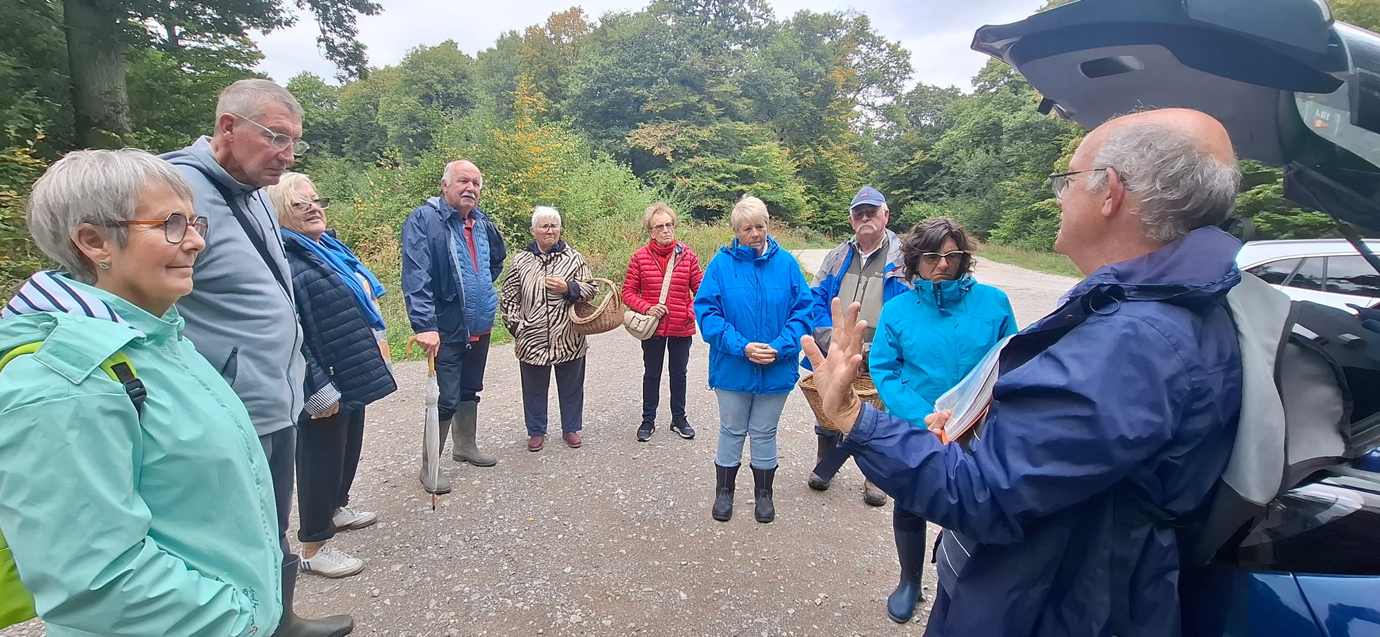 VISITE BRASSERIE GOUDAL ET CUEILLETTE CHAMPIGNONS