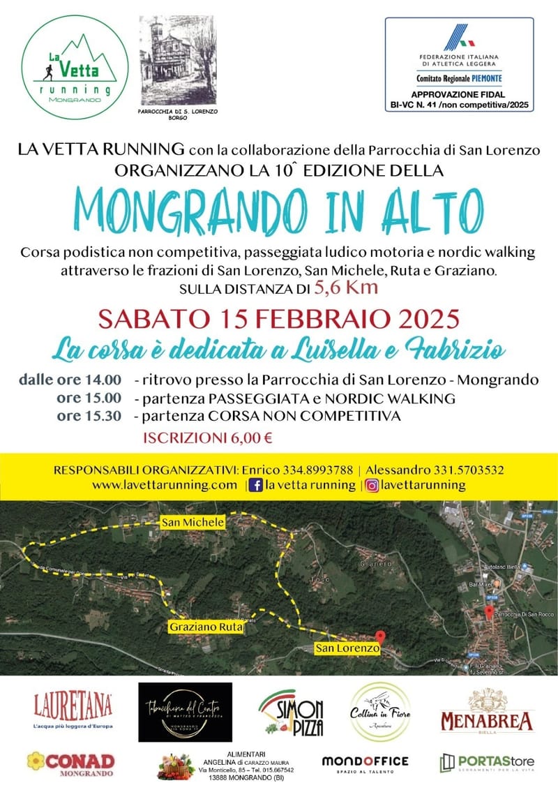 10° Mongrando In Alto (La Corsa Delle Torte)