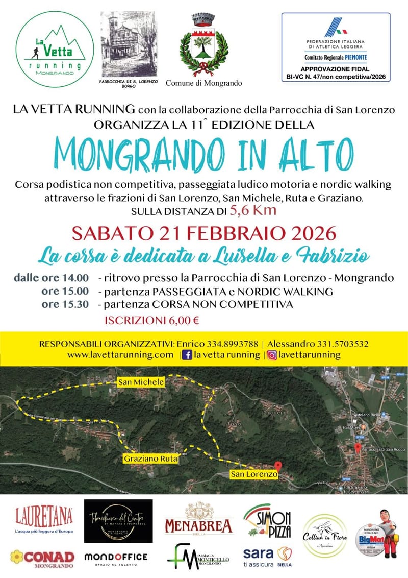 11° Mongrando In Alto (La Corsa Delle Torte)