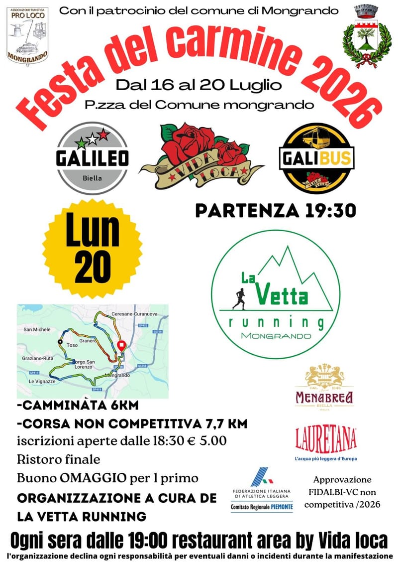 2° Corsa del Carmine