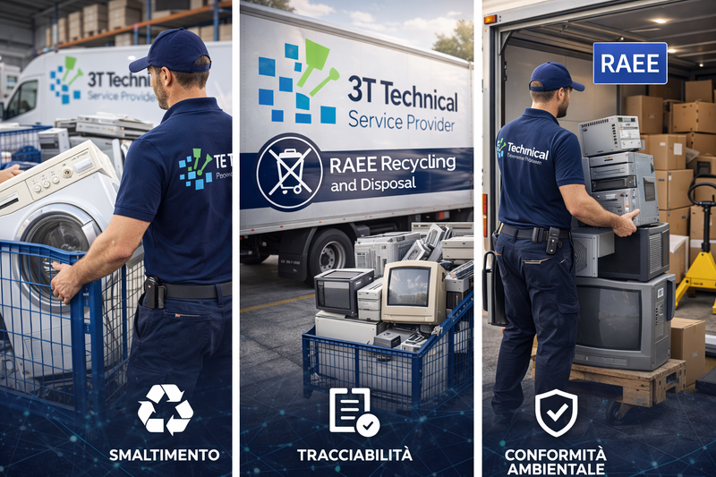 RAEE: RITIRO ELETTRODOMESTICI USATI