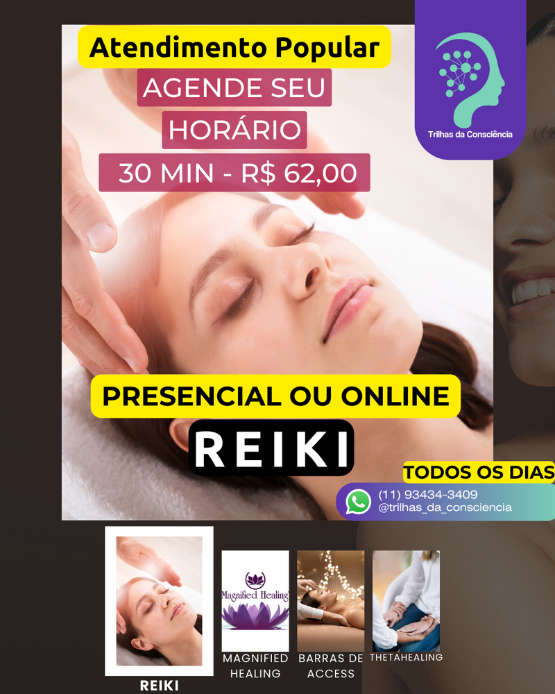 ATENDIMENTO POPULAR REIKI