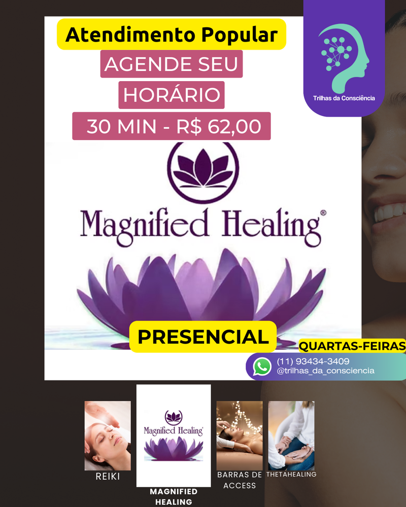 ATENDIMENTO POPULAR DE MAGNIFIED HEALING