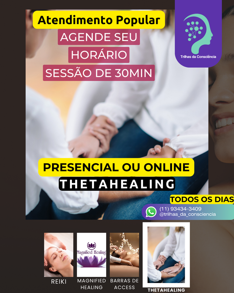 ATENDIMENTO POPULAR THETAHEALING