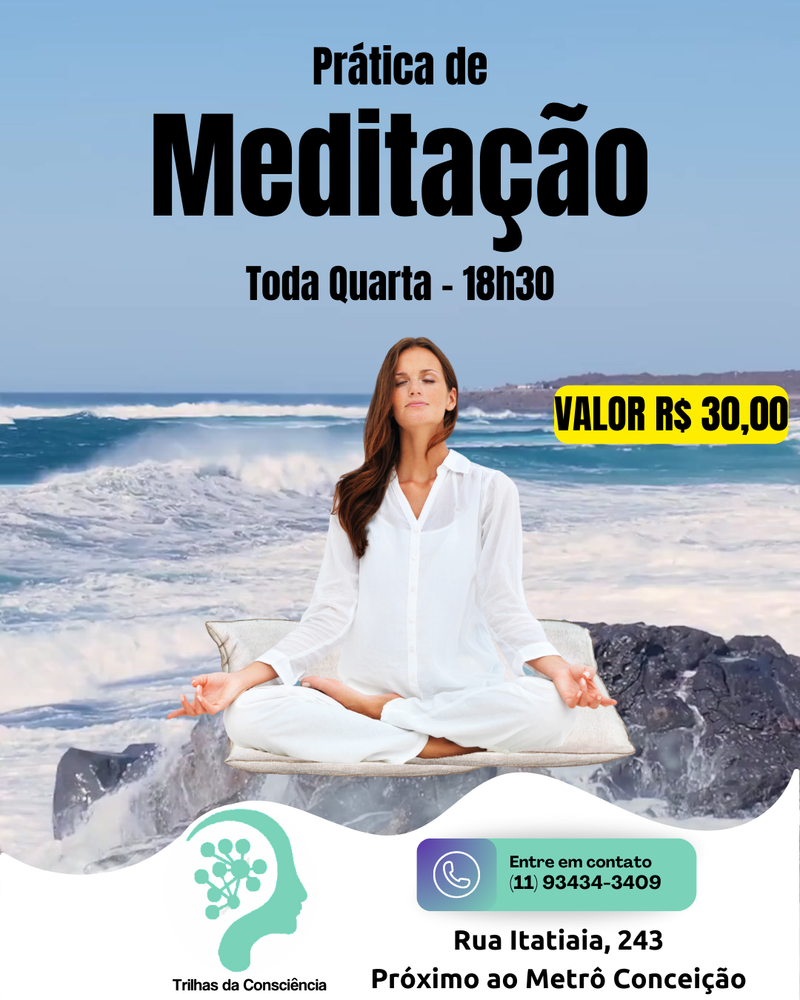 Prática de Meditação - Toda Quarta