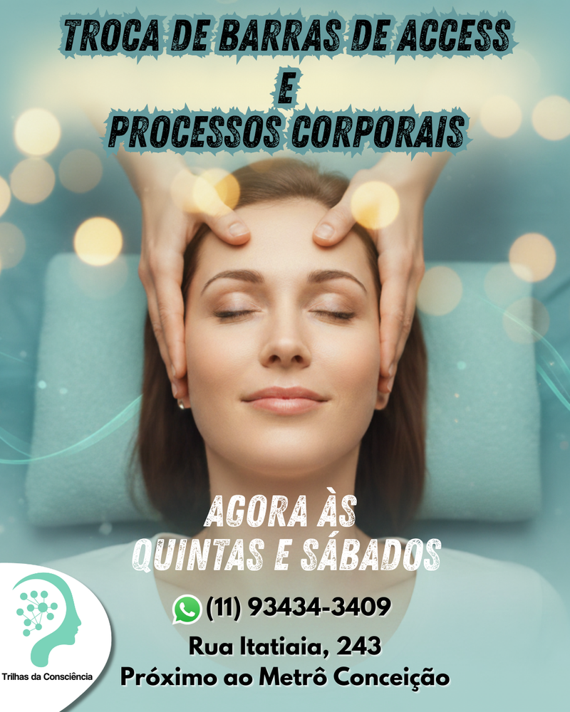 TROCA BARRAS DE ACCESS / PROCESSOS CORPORAIS