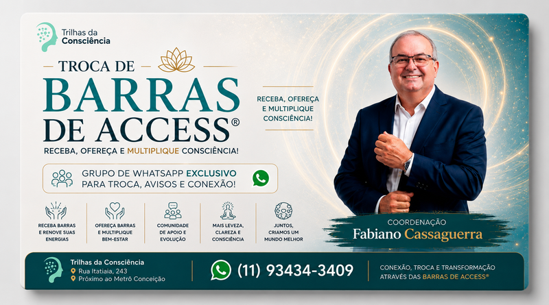 TROCA BARRAS DE ACCESS / PROCESSOS CORPORAIS
