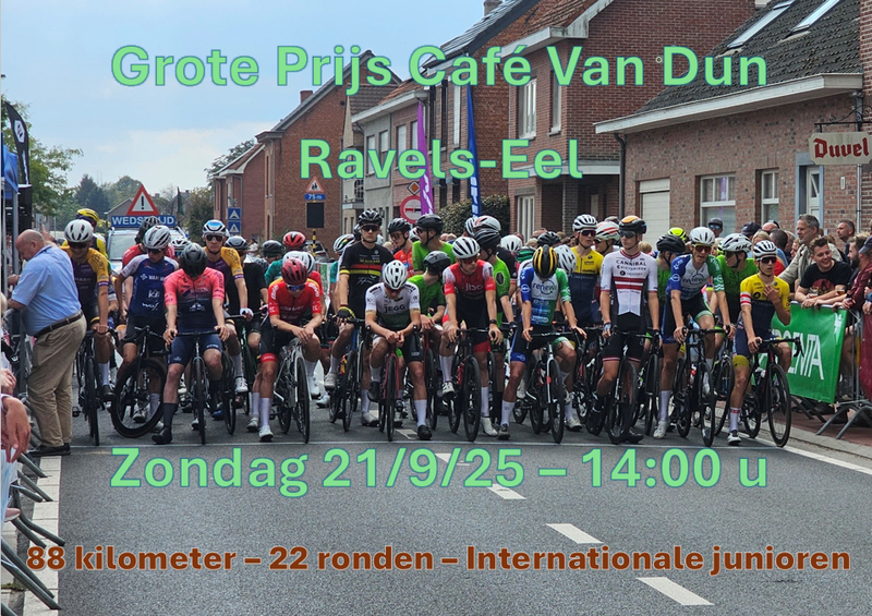 Grote prijs Café Van Dun 2025