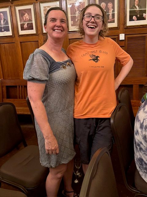 "we should have dressed up..."