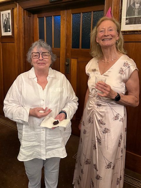 intermission nibbles and chit chat...