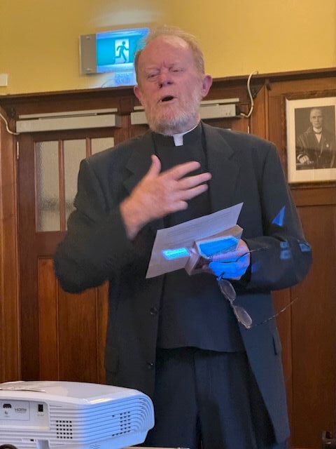 President becomes Chaplain for a night