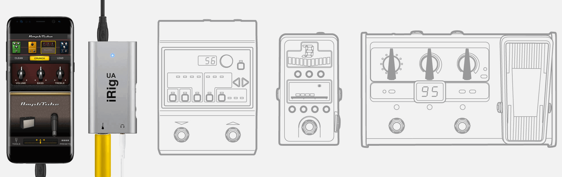 AmpliTube UA - comparison