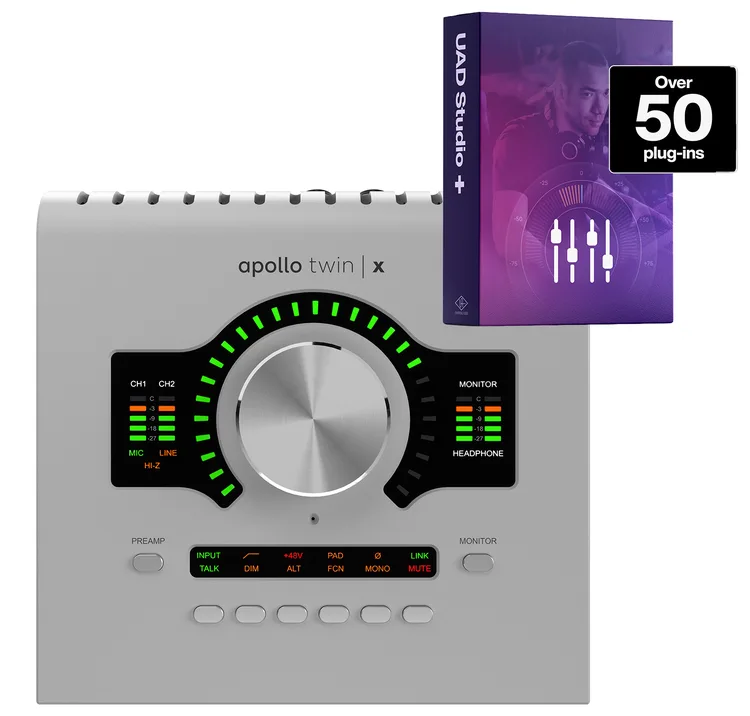 DTM・DAW Apollo Twin X QUAD Gen2 Essentials+ Universal Audio Apollo Twin X QUAD Gen2 Essentials+ Edition