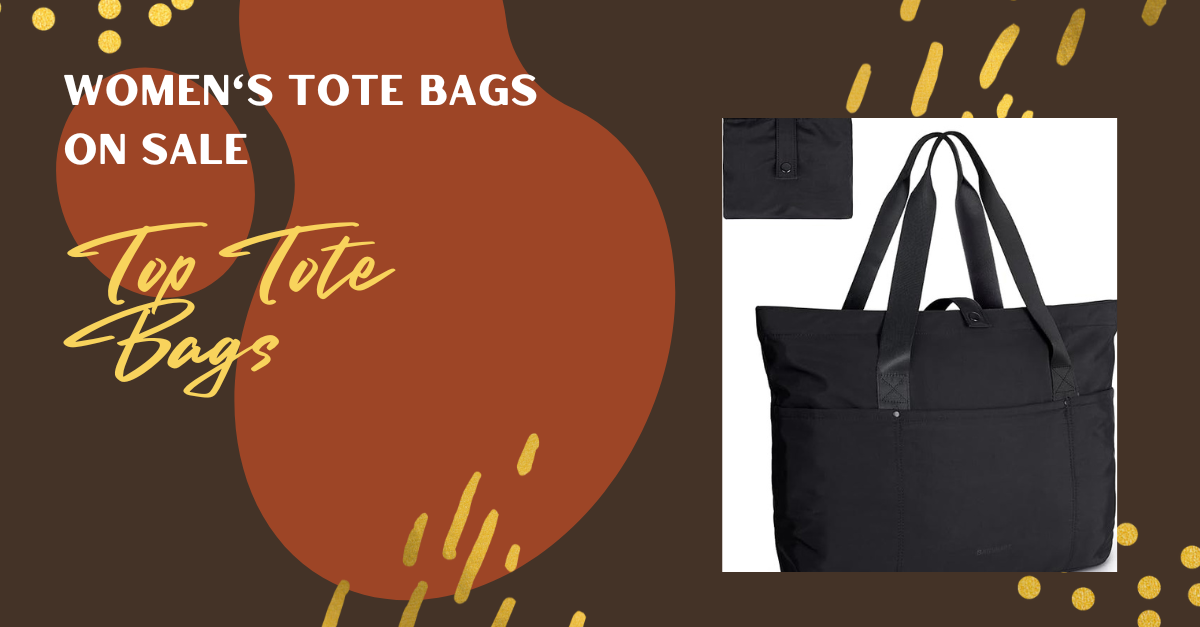  Women's tote bags on sale in various styles and designs.