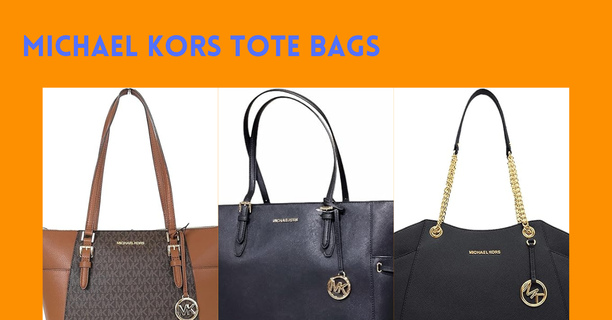  Stylish and luxurious Michael Kors tote bag for women.