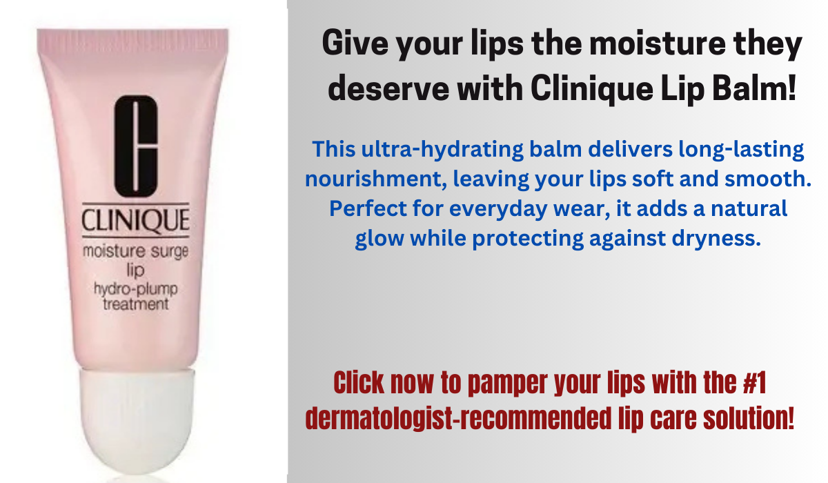 Clinique Lip Balm in sleek packaging