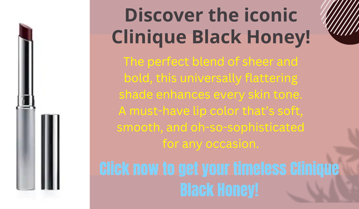  Clinique Black Honey lip product