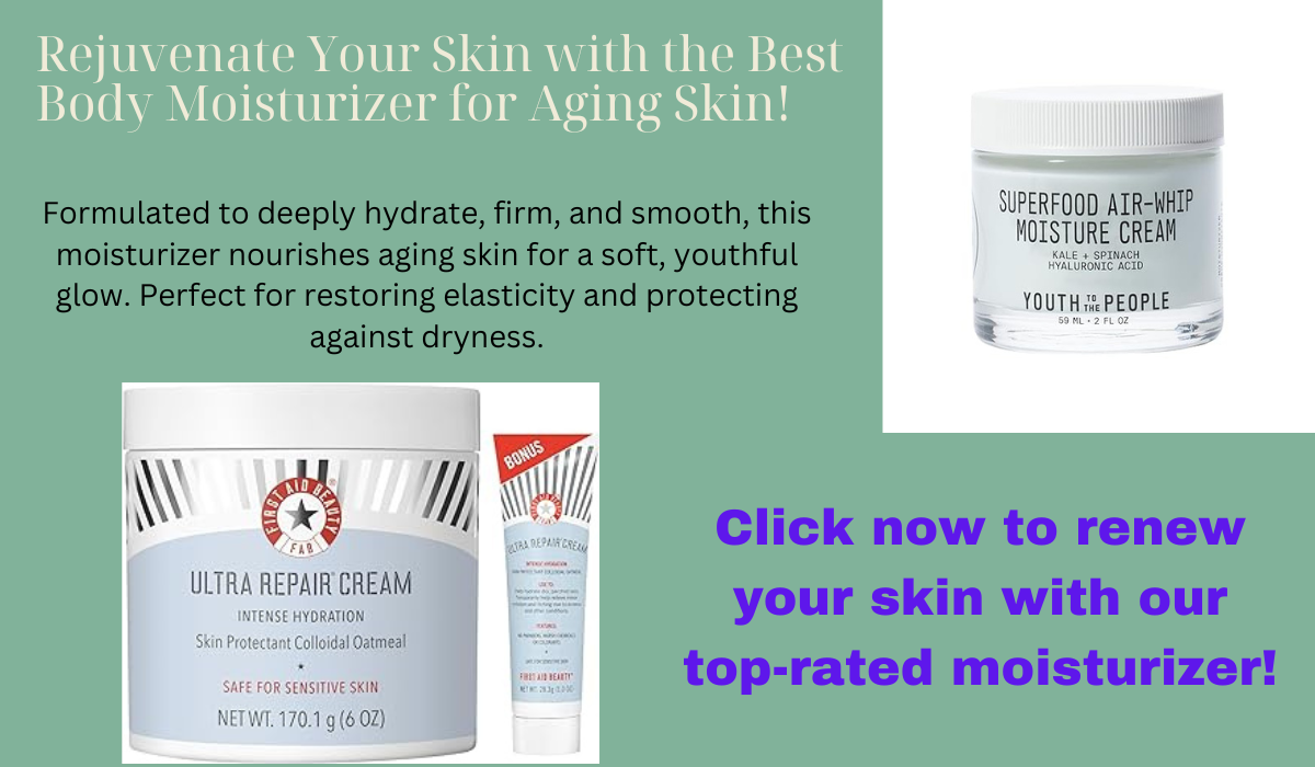  Moisturizer for aging skin in a luxurious jar