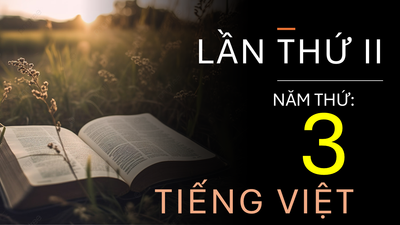 Chương Trình Đọc Kinh Thánh 3 Năm (Lần II Năm Thứ 3) - Tiếng Việt