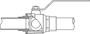 Sweat/Solder Valve Connection