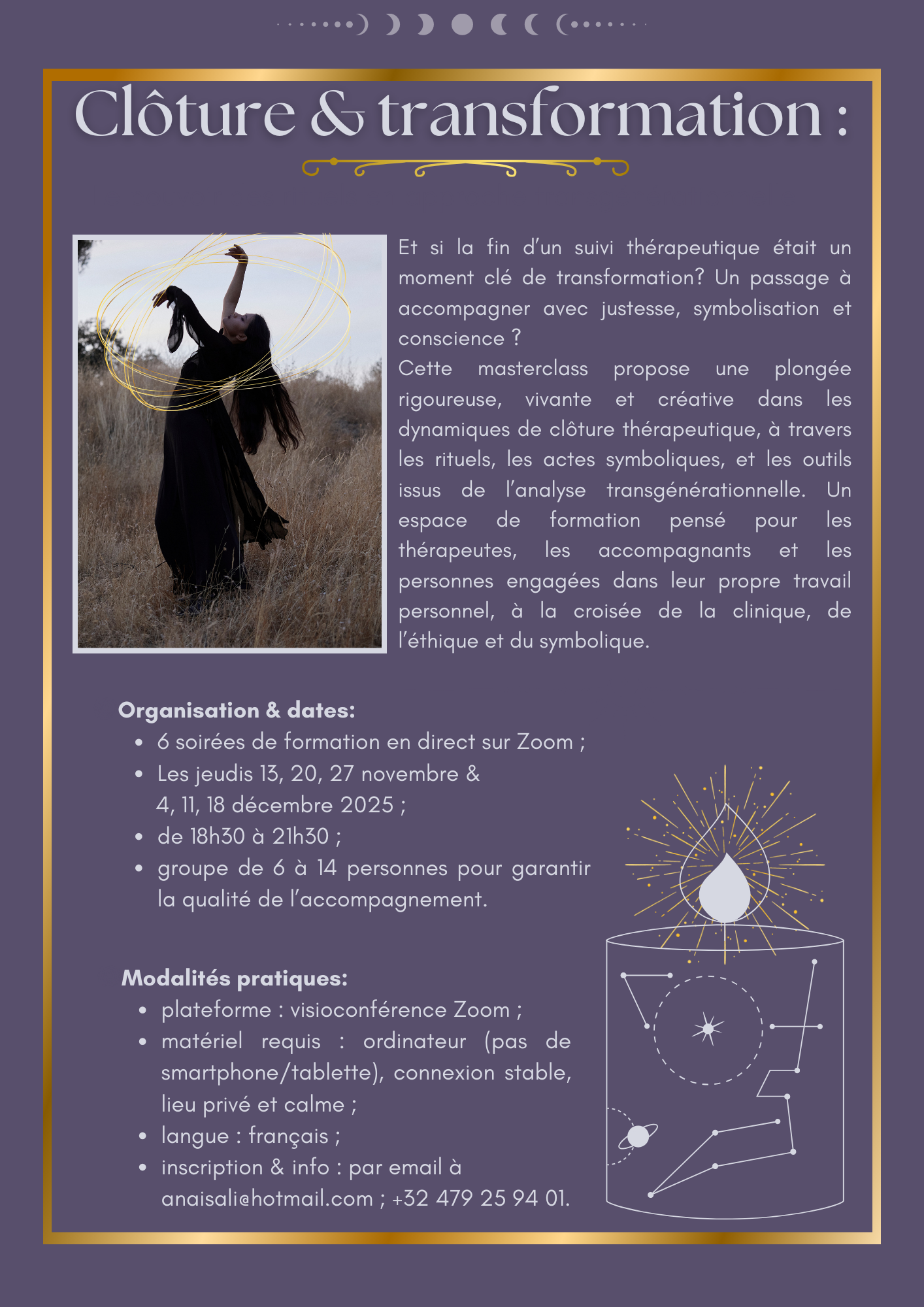 Clôture de suivi thérapeutique & transformation