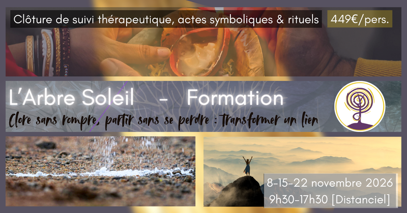 Clôture de suivi thérapeutique, actes symboliques & rituels