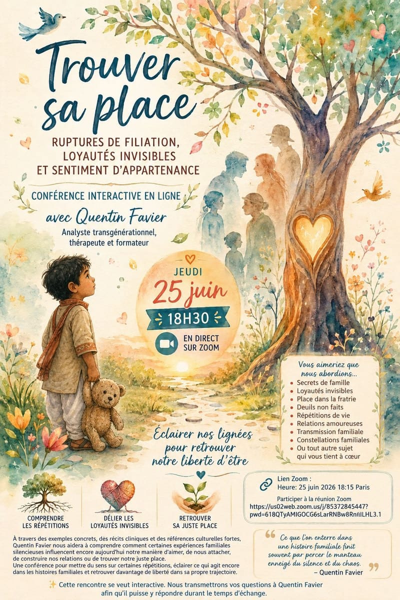 Trouver sa place