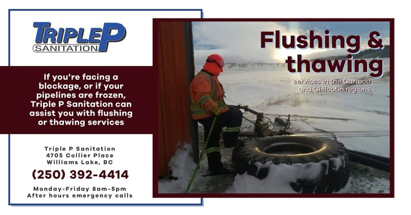 Social media images I created for Triple P Sanitation