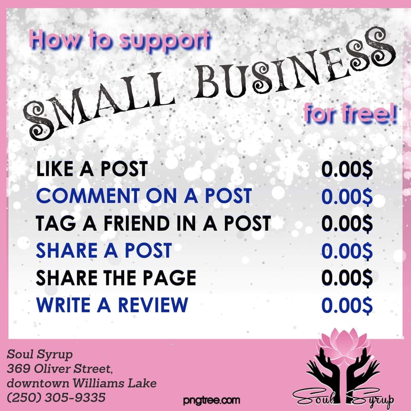 Social Media content creation | Williams Lake, BC